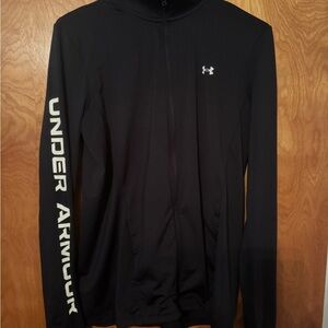 Under Armour Black Full-Zip Women's Top